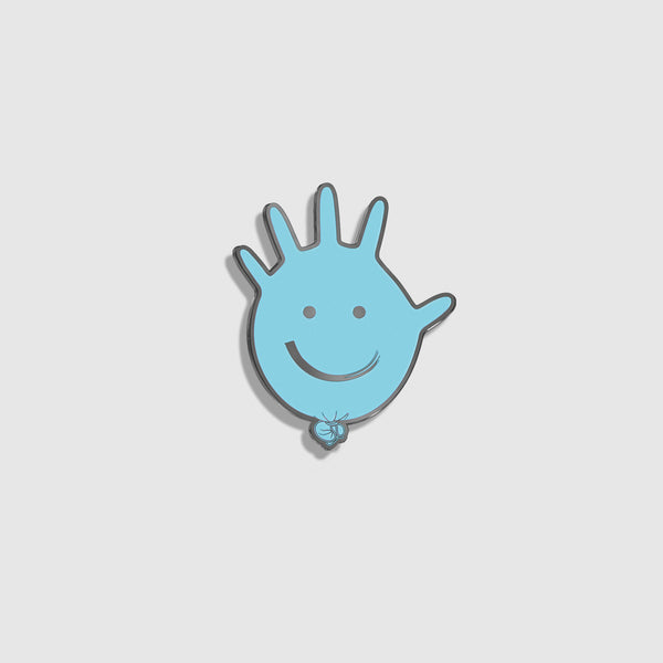 FIGS | V Coterie Peace Sign Glove - Enamel Pin