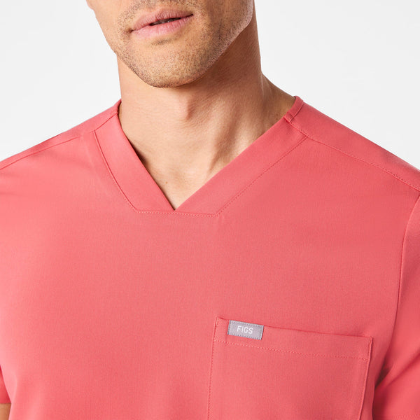 Men's Pulmonary Pink Chisec -  Scrub Top™