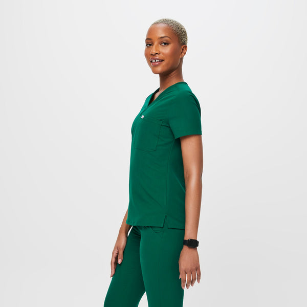 Women's Hunter Green Catarina -  Scrub Top™