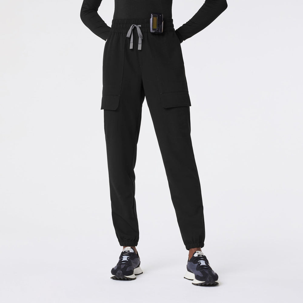 Women's Black Sierra - Tall Jogger Scrub Pant