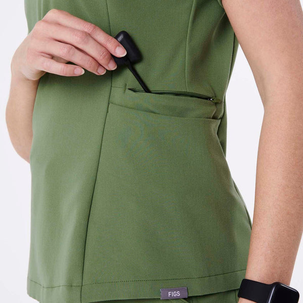 Women's Fern Inala - Slim Scrub Top
