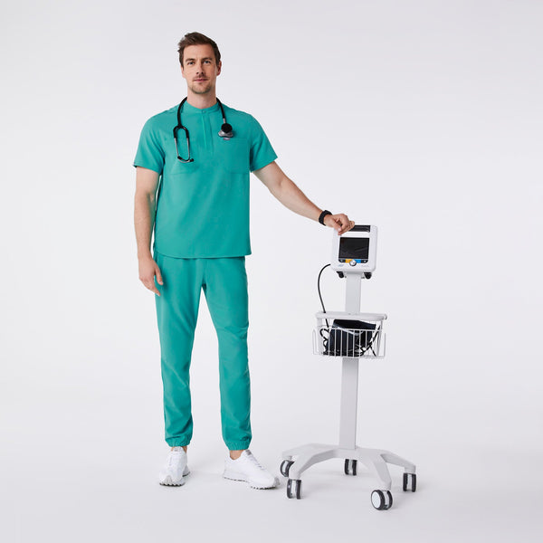Men's Oasis Wales Henley - Scrub Top