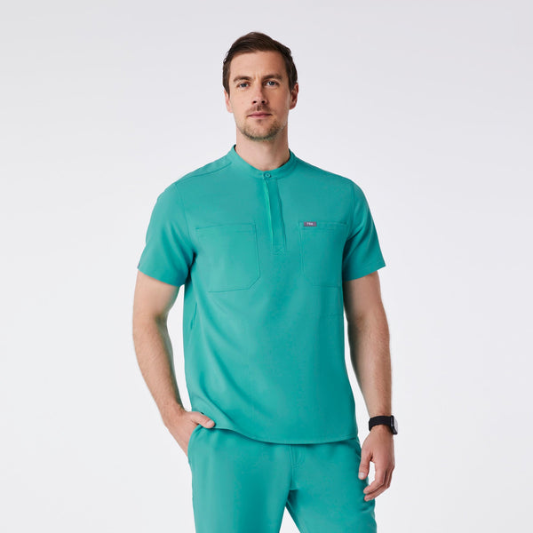 Men's Oasis Wales Henley - Scrub Top