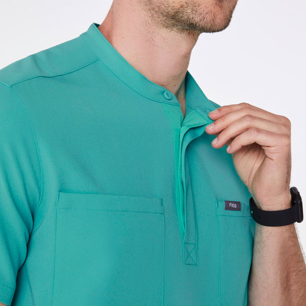 Men's Oasis Wales Henley - Scrub Top