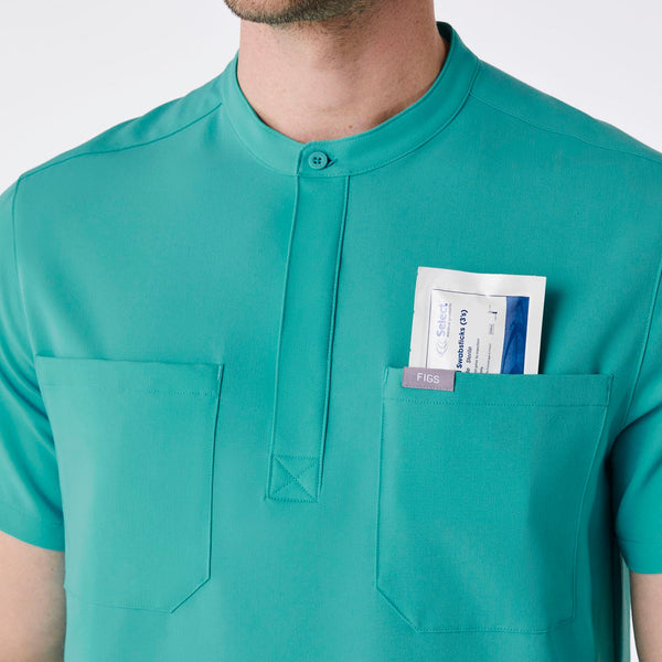 Men's Oasis Wales Henley - Scrub Top