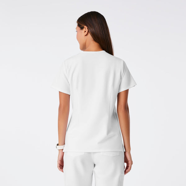 Women's Optic White Catarina -  Scrub Top™