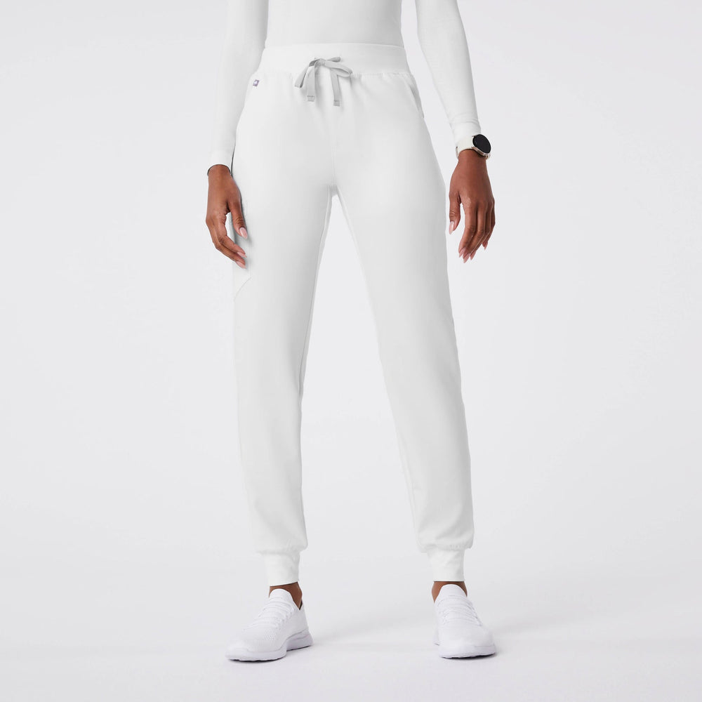 Women's Optic White Zamora - Jogger Scrub Pant™