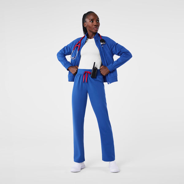 Women's Winning Blue Livingston High-Rise- Straight-Leg Scrub Pant™