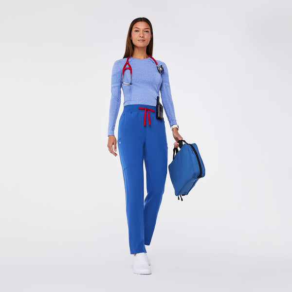 Women's Winning Blue Mayfair High-Rise - Petite Skinny Tapered Scrub Pant