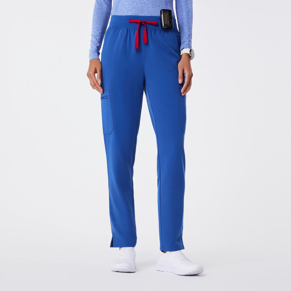 Women's Winning Blue Yola High-Rise Slim  -  Scrub Pant™