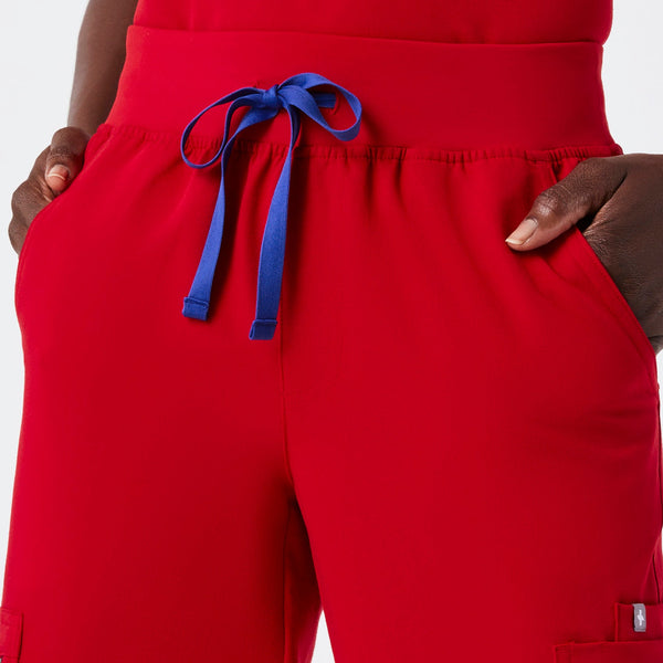 Women's Winning Red Yola High-Rise Slim  - Petite  Scrub Pant™