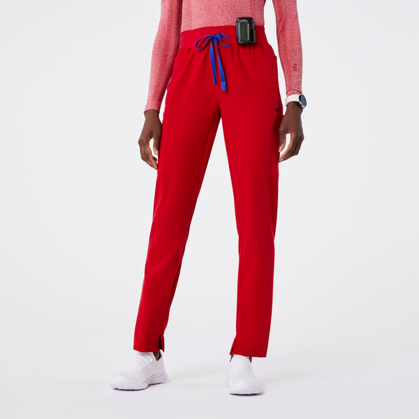 Women's Winning Red Mayfair High-Rise - Skinny Tapered Scrub Pant