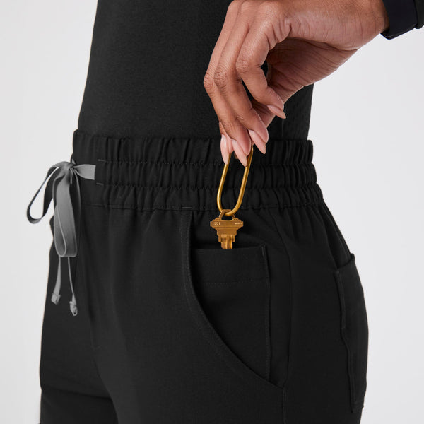 Women's Black Dowa High-Rise Straight-Leg - Tall Scrub Pant