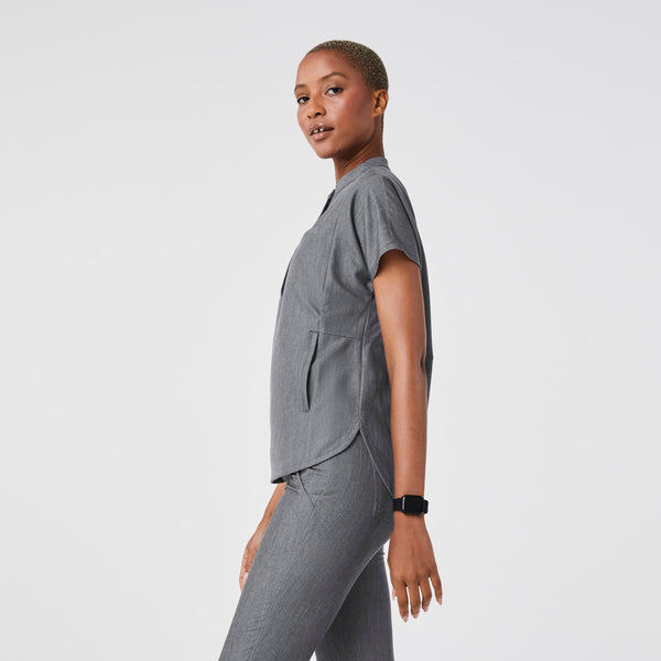 Women's Graphite Montex Relaxed Scrub Top