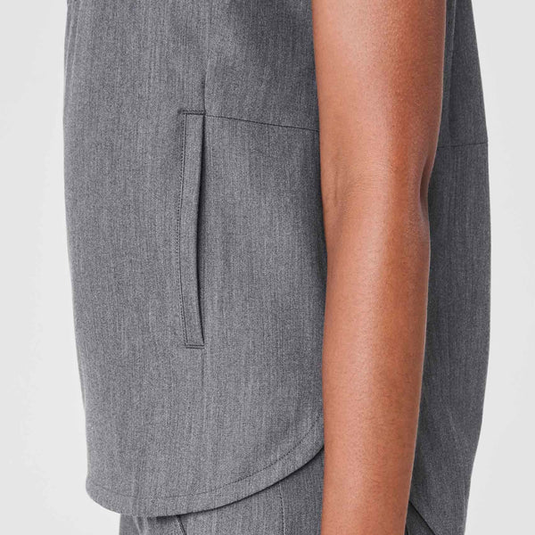 Women's Graphite Montex Relaxed Scrub Top