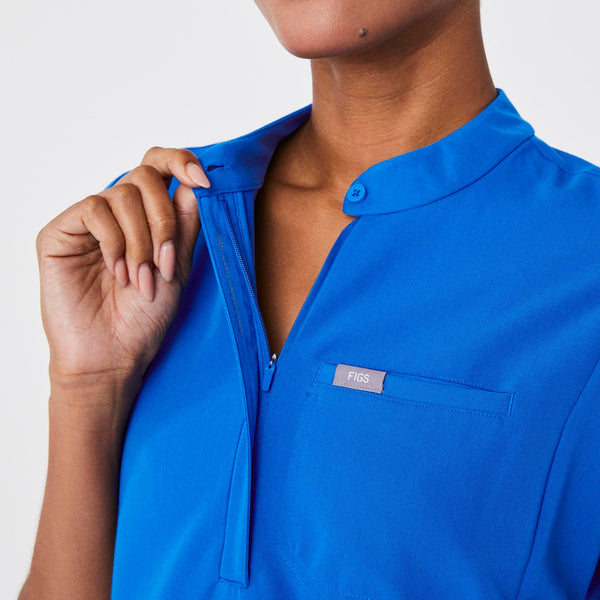 Women's Royal Blue Montex Relaxed Scrub Top