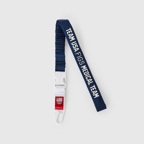Team USA Blue FIGS x Team USA Lanyard