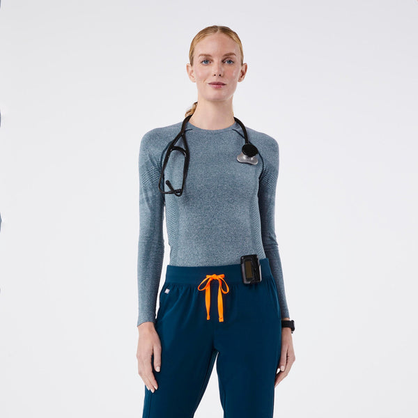 Women's Deep Reef Salta Seamless - Long-Sleeve Underscrub