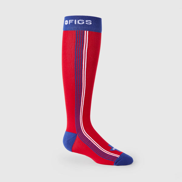 Women's Winning Red Track - Compression Socks