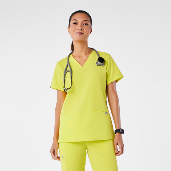 Women's Serving Lime Casma -  Scrub Top™