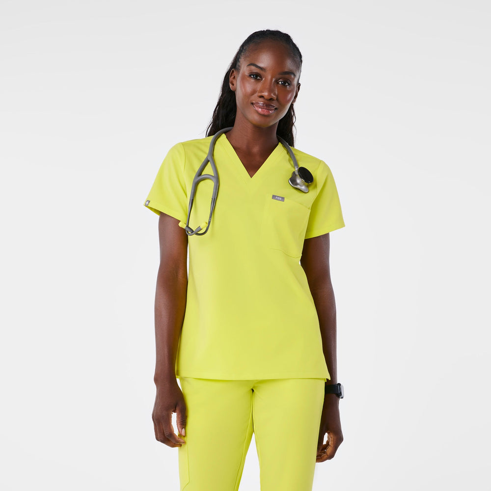 Women's Serving Lime Catarina -  Scrub Top™