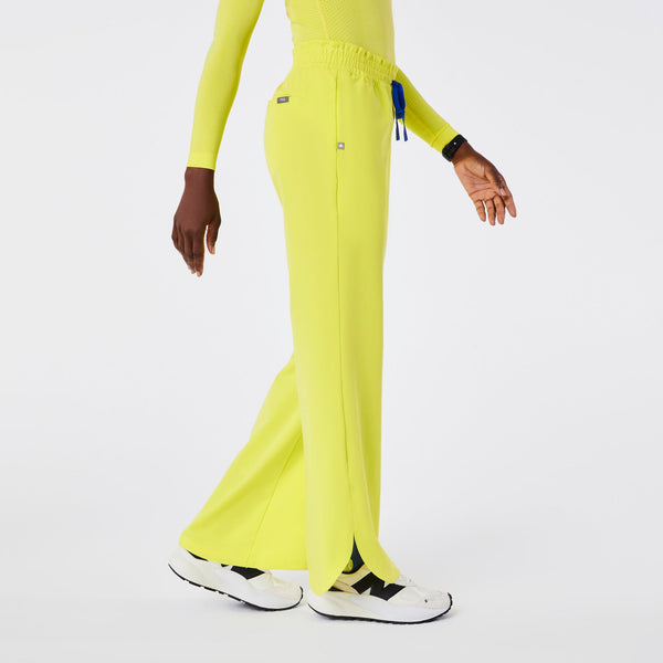 Women's Serving Lime Marseille High-Rise Wide-Leg - Scrub Pant