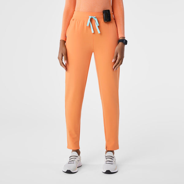 Women's Shaka Orange Alva High-Rise Tapered - Scrub Pant
