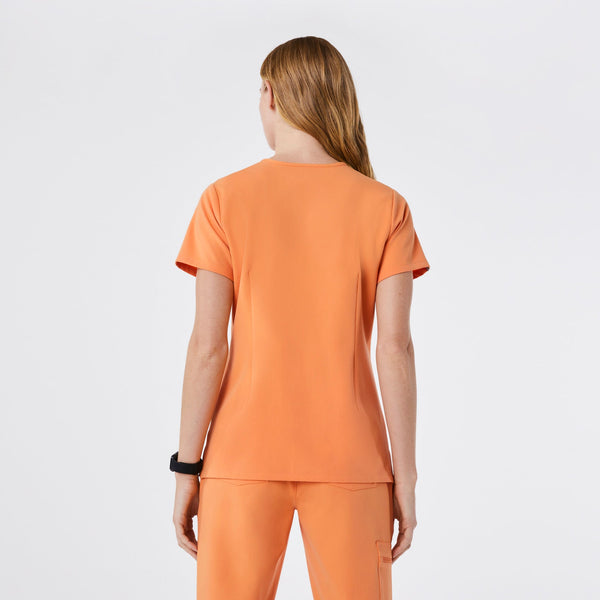 Women's Shaka Orange Catarina Petite -  Scrub Top™