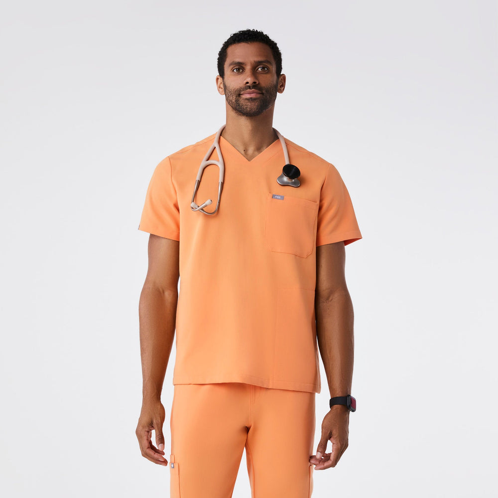 Men's Shaka Orange Chisec -  Scrub Top™