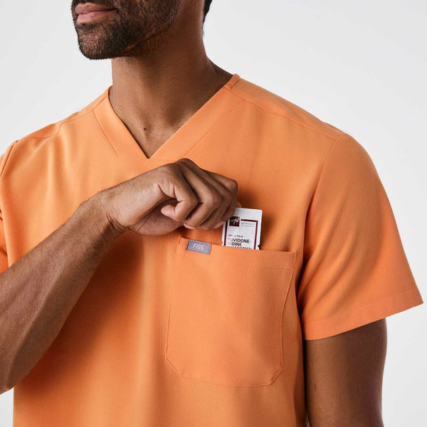 Men's Shaka Orange Chisec -  Scrub Top™