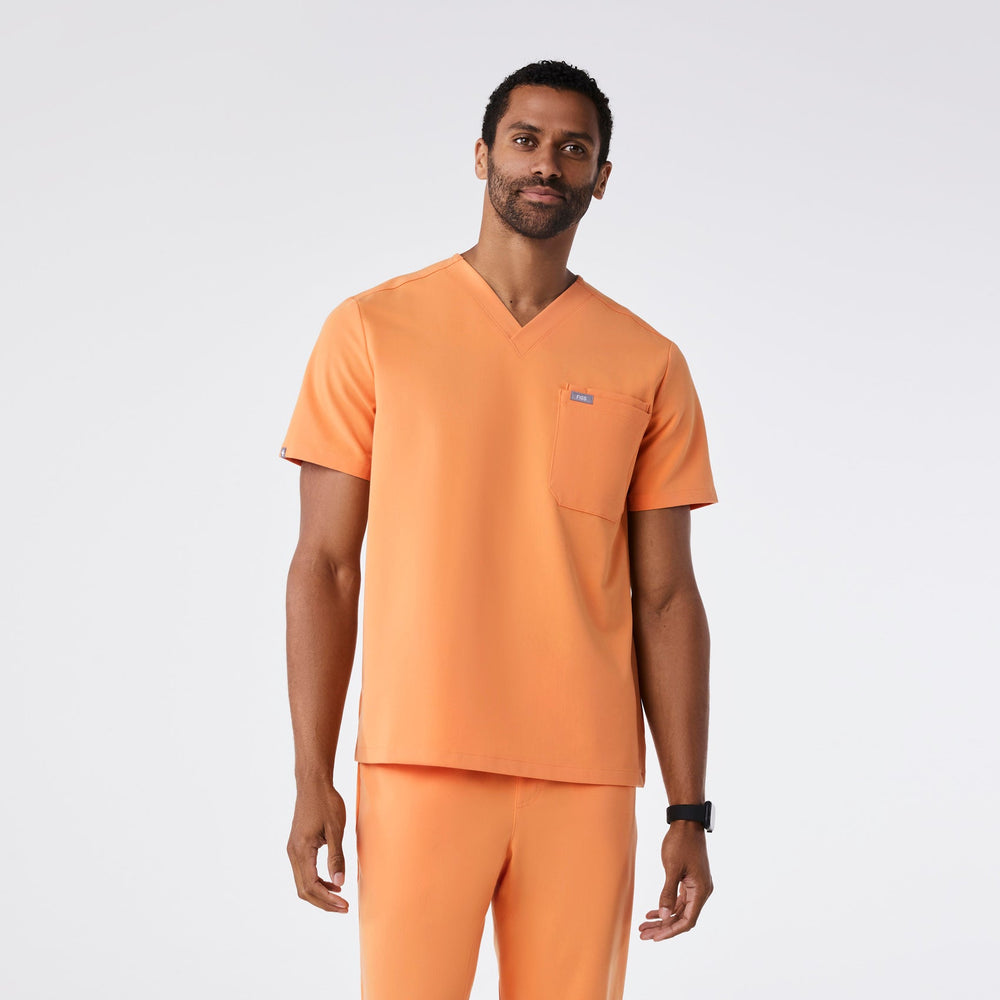 Men's Shaka Orange Leon -  Scrub Top™
