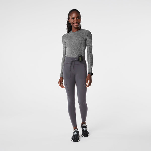 Women's Charcoal High-Rise Seville - ScrubLegging™