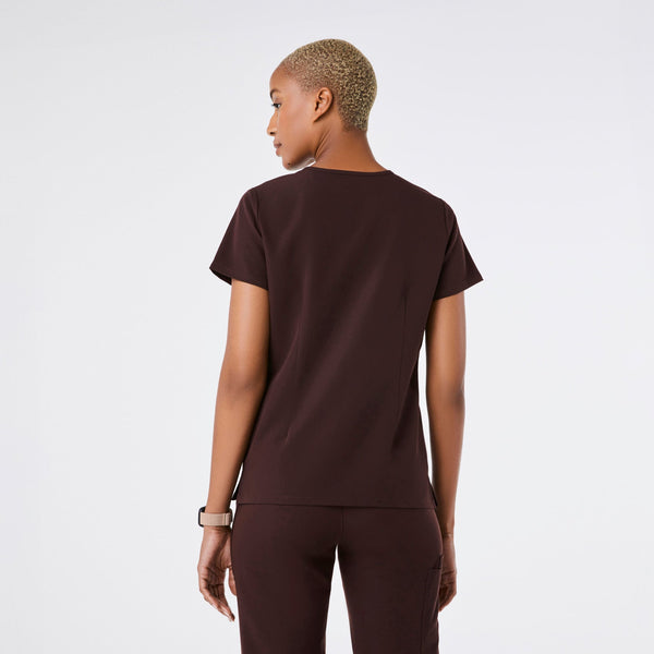 Women's Espresso Casma -  Scrub Top™