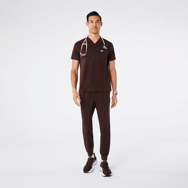 Men's Espresso Leon -  Scrub Top™