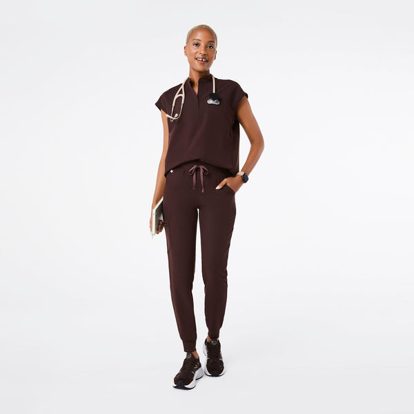 Women's Espresso Rafaela - Oversized Scrub Top™