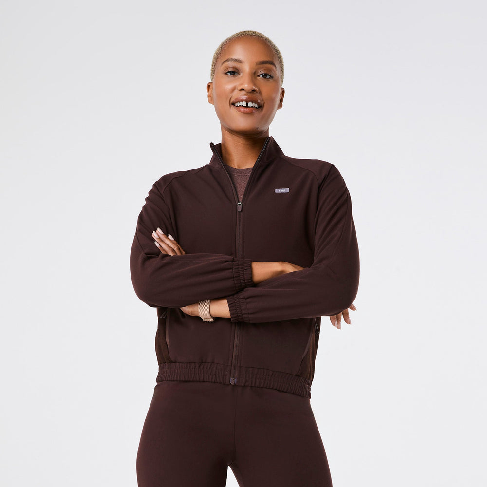 Women's Espresso Sydney -  Scrub Jacket