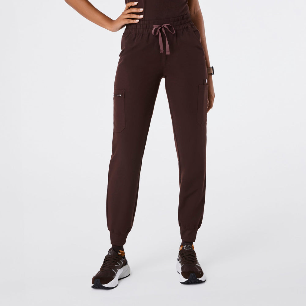 Women's Espresso Uman - Jogger Scrub Pant