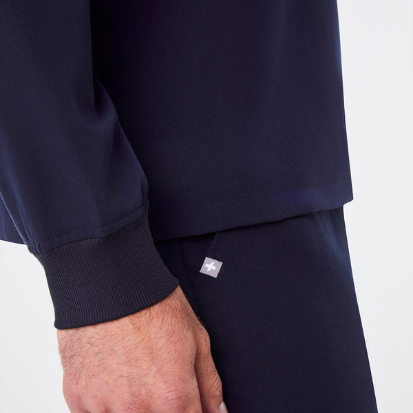 Men's Navy Leon Long-Sleeve - Scrub Top™