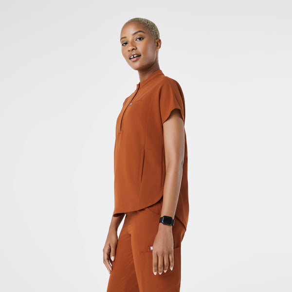 Women's Dirty Chai Montex Relaxed Scrub Top