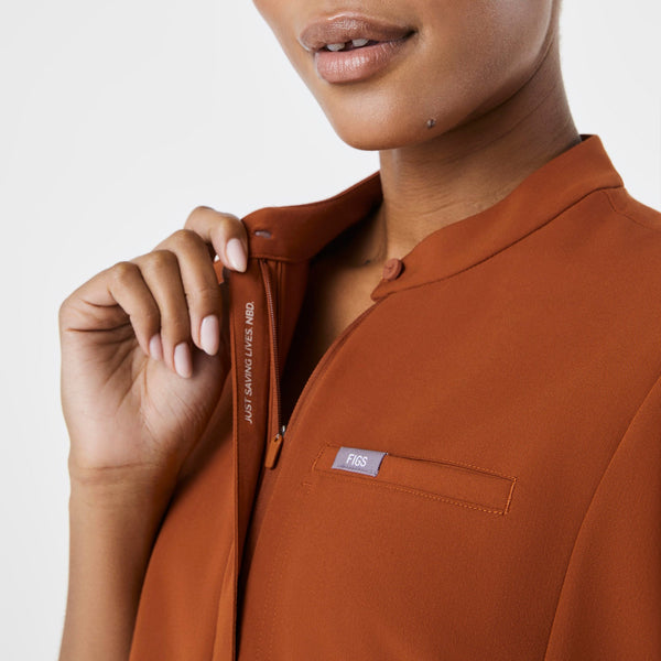 Women's Dirty Chai Montex Relaxed Scrub Top
