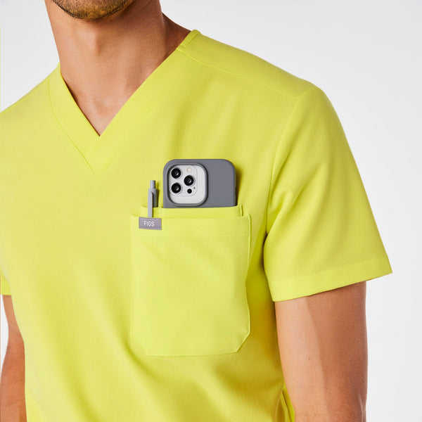 Men's Serving Lime Leon -  Scrub Top™