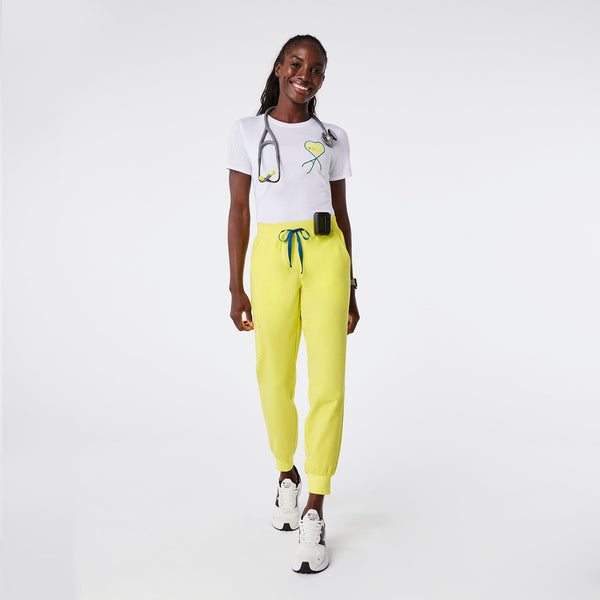 Women's White Tennis - Short-Sleeve Underscrub