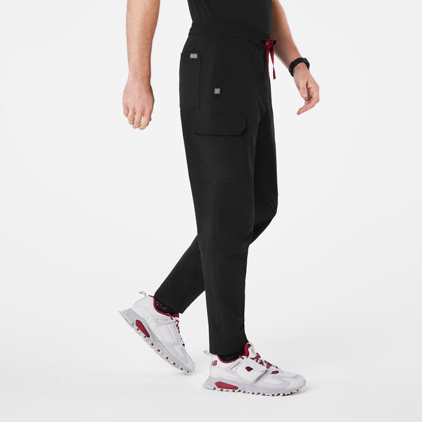 Men's Black Indestructible Tapered - Short Scrub Pant
