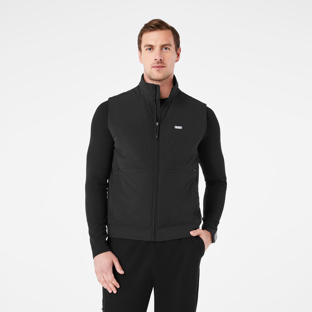 Men's Black Float Bomber Vest™