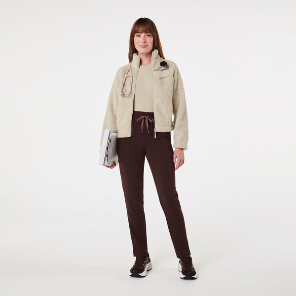 Women's Bone On-Shift High-Pile - Fleece Bomber Jacket™