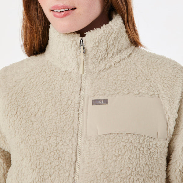 Women's Bone On-Shift High-Pile - Fleece Bomber Jacket™
