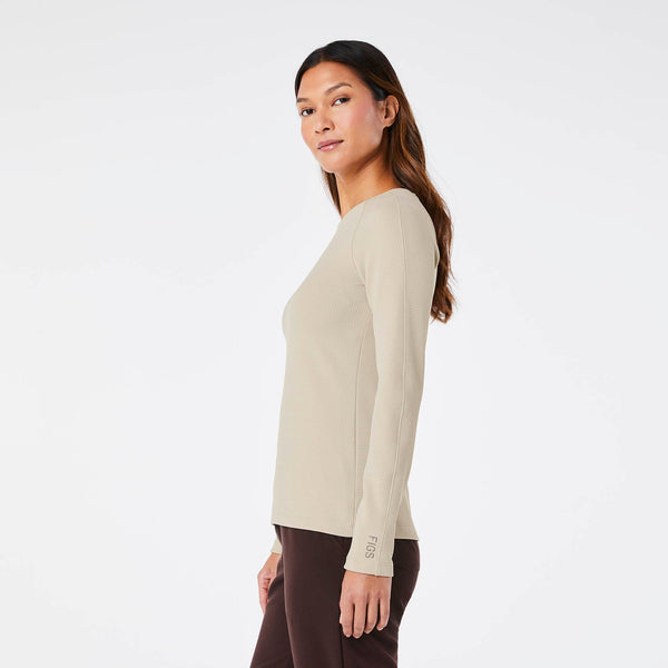Women's Bone Waffle - Long-Sleeve Underscrub