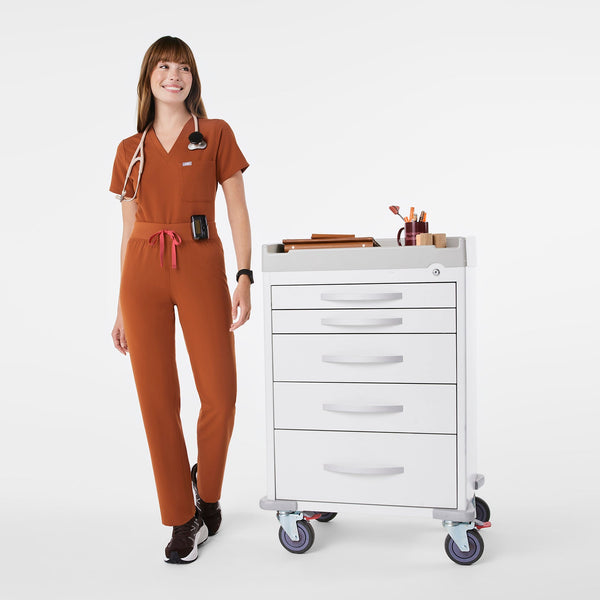 Women's Dirty Chai Livingston High-Rise- Straight-Leg Scrub Pant™