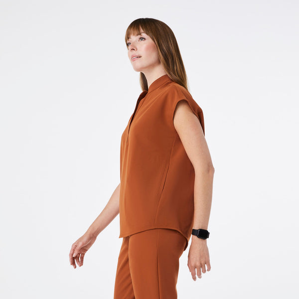 Women's Dirty Chai Rafaela - Oversized Scrub Top™