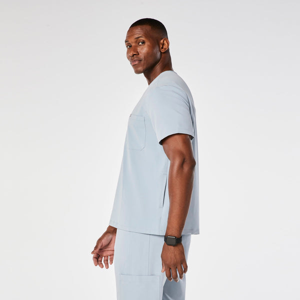 Men's Dusty Blue Chisec -  Scrub Top™